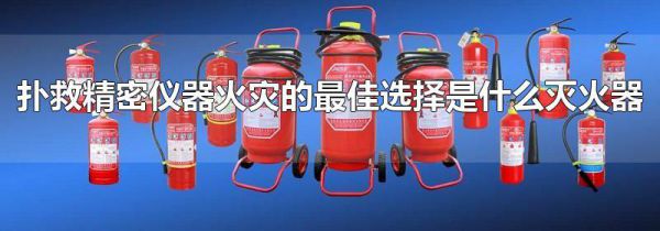 扑救精密仪器火灾的最佳选择是什么灭火器