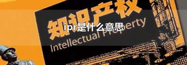 ipr是什么意思