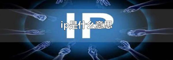 ip是什么意思