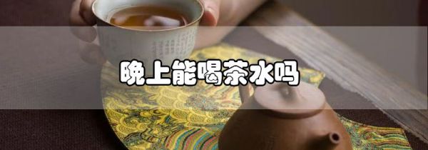 晚上能喝茶水吗