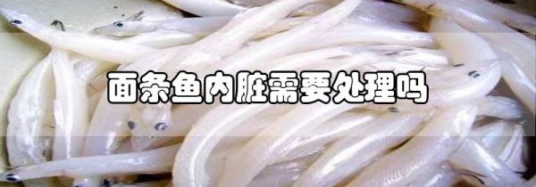 面条鱼内脏需要处理吗