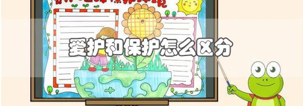 爱护和保护怎么区分