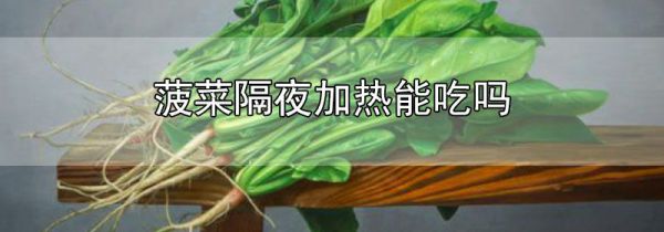 菠菜隔夜加热能吃吗