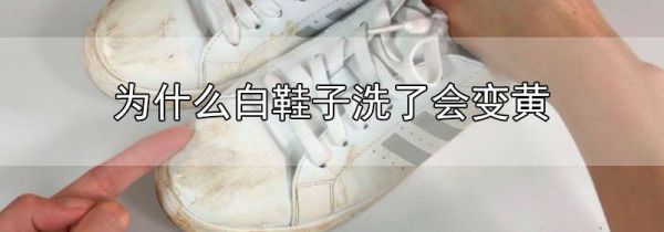 为什么白鞋子洗了会变黄