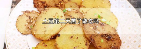 土豆第二天黑了能吃吗