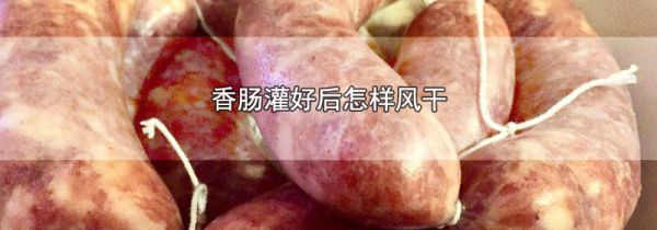 香肠灌好后怎样风干