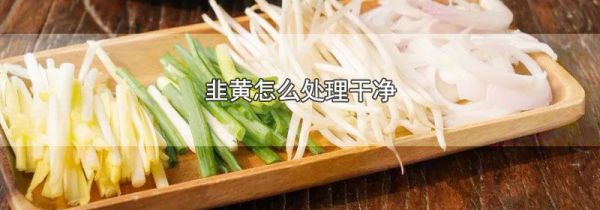 韭黄怎么处理干净