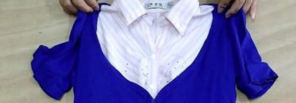 衣服领口太大怎么改小窍门