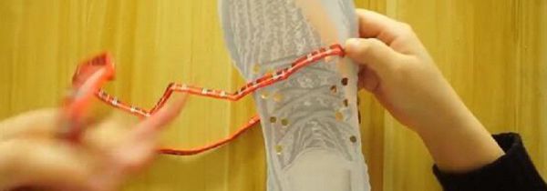椰子鞋带简易系法