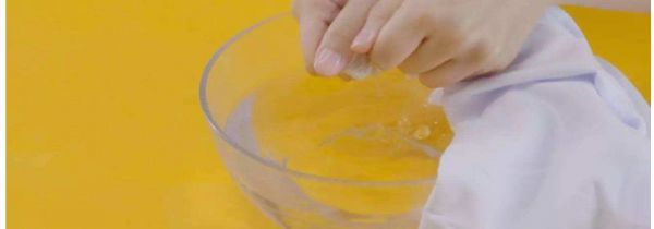 衣服上的芭蕉浆洗不掉怎么办