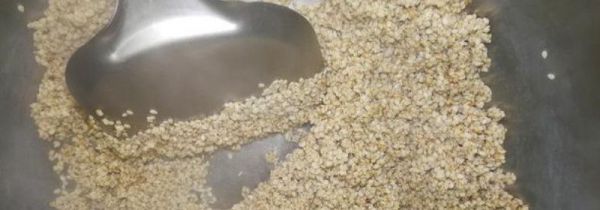 芝麻炒糊了苦味能吃吗