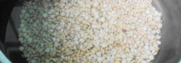 薏米炒过要泡了再煮吗