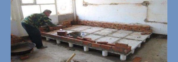 火炕的迎风砖摆放方法