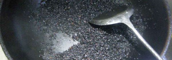 洗过的黑芝麻必须晾干后炒吗