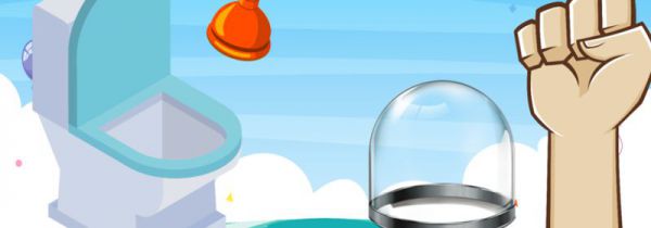 马桶堵了但还缓慢下水