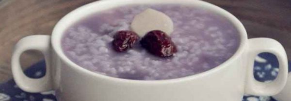 紫薯山药粥的功效