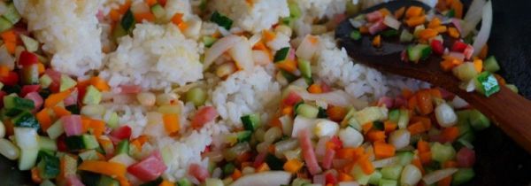 炒饭米饭松散小技巧