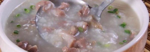 淮山瘦肉粥的功效