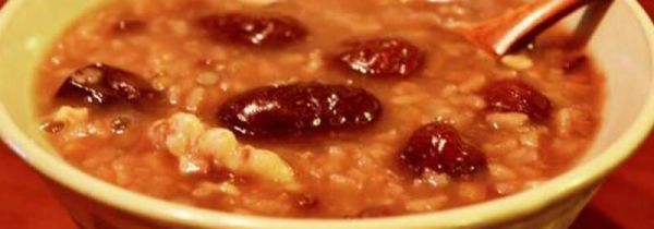 红豆小米红枣粥的功效与作用