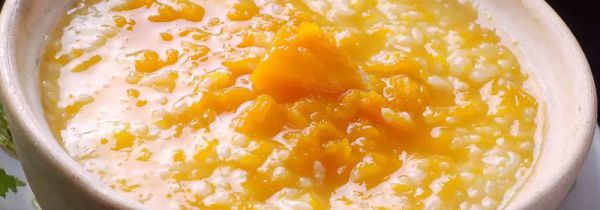 南瓜大米粥的功效与作用