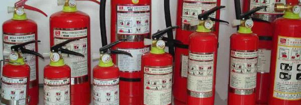 灭火器的使用方法四步