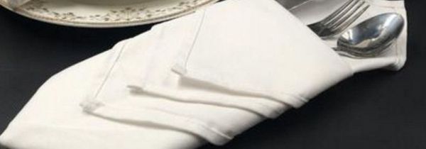 西餐餐巾的叠法