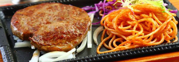 牛排的吃法的手势图