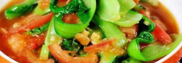 西红柿油菜能一起吃吗