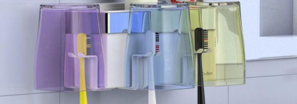 牙刷架子怎么沾到墙上