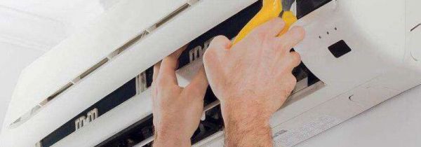 清洗完空调后出现漏水现象