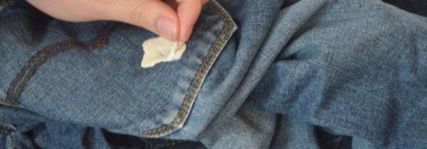 怎么去除衣服上的口香糖
