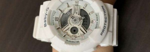 白色卡西欧脏了怎么办