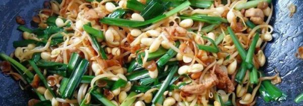 韭菜和绿豆能一起吃吗