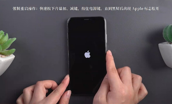 苹果xr如何强制关机重启