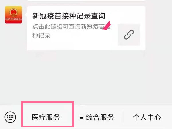 河南接种疫苗记录在哪里查询