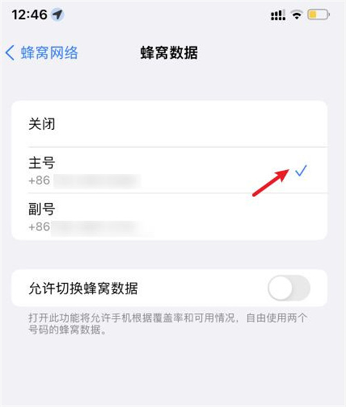 苹果13双卡设置在哪里设置