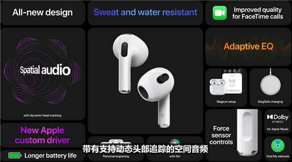 Airpods3音质如何?Airpods3音质介绍