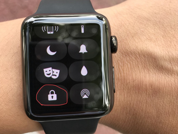 iwatch怎么锁屏