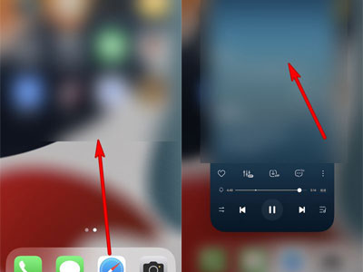 iphone锁屏界面音乐播放器怎么去掉