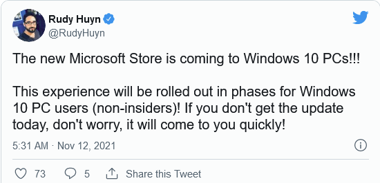 微软官宣:Windows 11这个功能正式向Win10用户开放