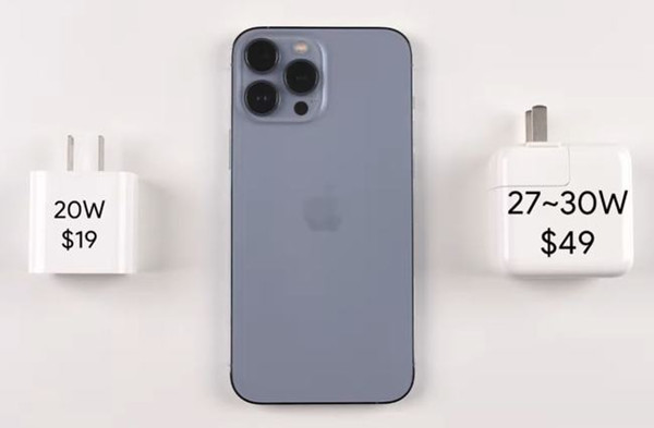 苹果13快充是20w还是30w