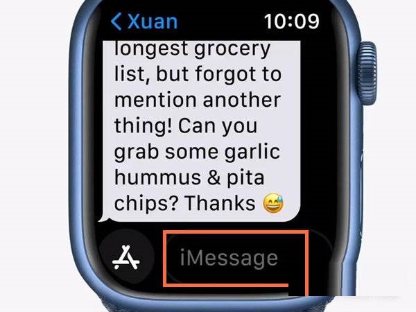 AppleWatchSeries7如何打字聊天?AppleWatchSeries7打字聊天的方