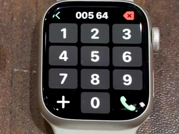 iwatch7怎么打电话