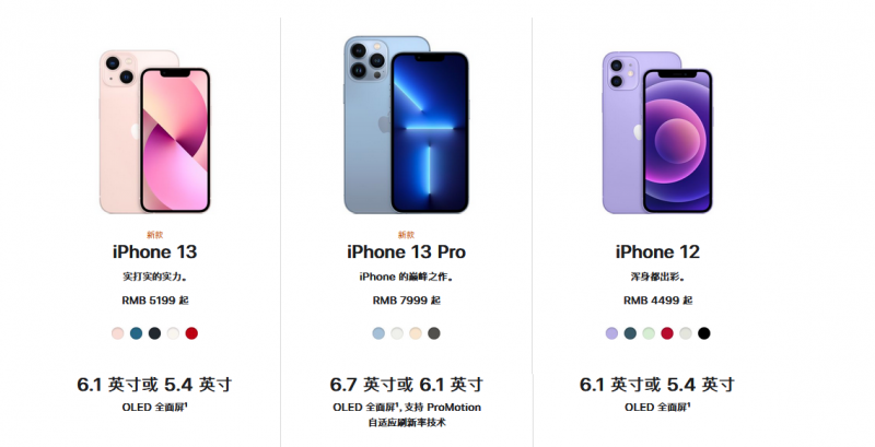 苹果13换屏幕多少钱 iphone13/mini/pro/promax屏幕维修计划换屏