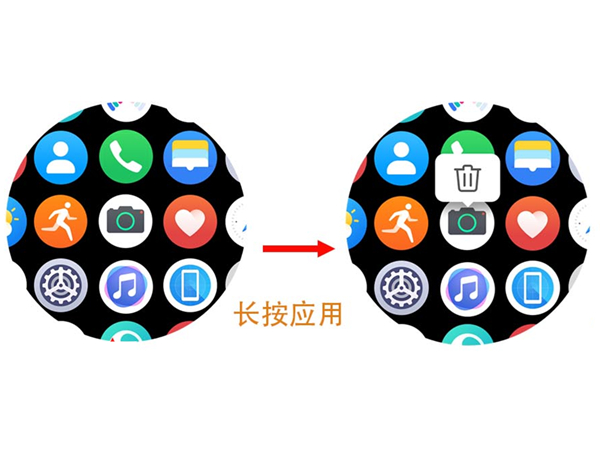 华为watch3pro怎么卸载应用