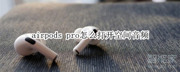 airpods pro怎么打开空间音频