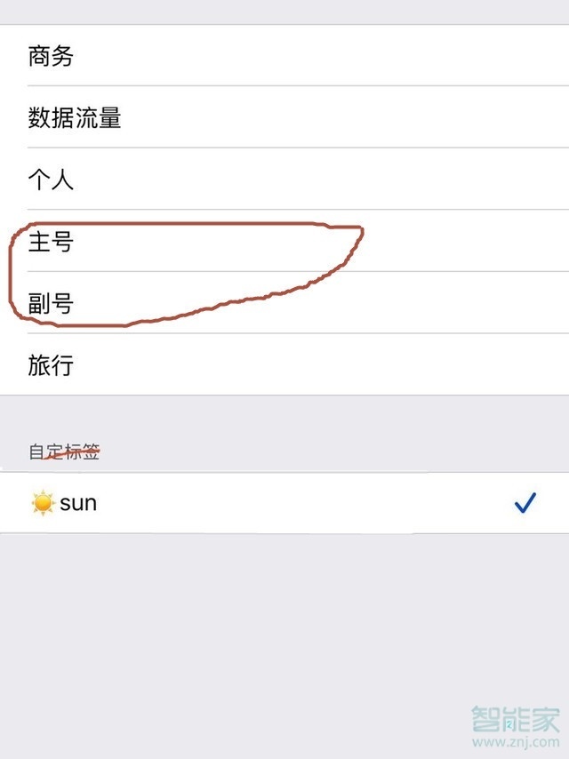 苹果11主副卡怎么设置