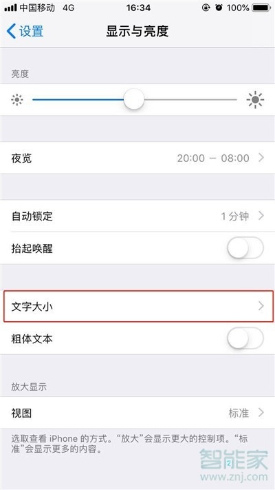 苹果手机备忘录字体大小怎么调