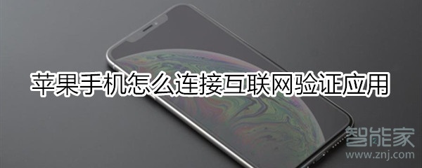 苹果手机怎么验证应用怎么连接互联网验证