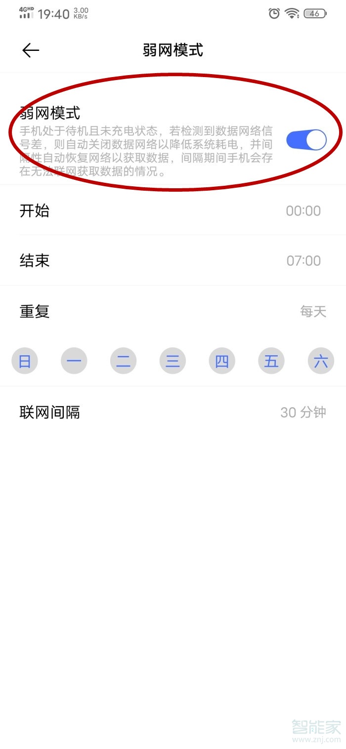 vivox30pro弱网模式是什么